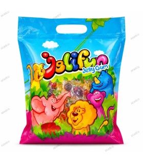 خرید پاستیل باغ وحش شیرین عسل 900 گرمی | پاستیل Jelifun مخلوط