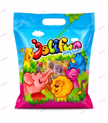 خرید پاستیل باغ وحش شیرین عسل 900 گرمی | پاستیل Jelifun مخلوط