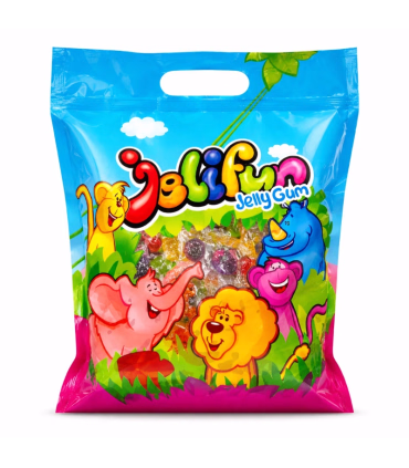 خرید پاستیل باغ وحش شیرین عسل 900 گرمی | پاستیل Jelifun مخلوط