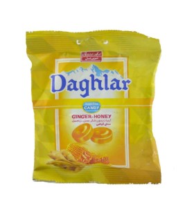 آبنبات عسل زنجبیل بدون قند شیرین عسل - 50 گرم | خوش‌طعم و بدون قند
