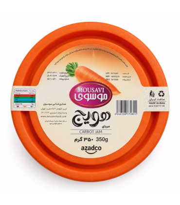 مربا هویج موسوی - 350 گرم