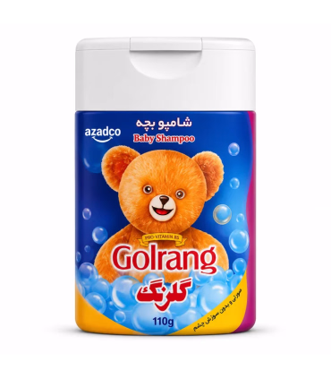 شامپو بچه حاوی ویتامین E و B5 گلرنگ - 110 گرم
