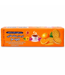 خرید بیسکویت ساقه طلایی کرم‌دار مینو پرتقالی 192 گرمی | قیمت عالی