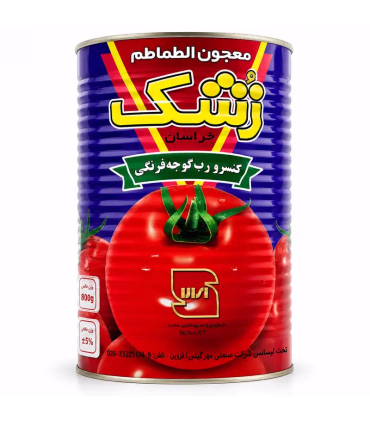 رب گوجه فرنگی زشک ۵ کیلوگرم | غلیظ و طبیعی