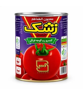 «رب گوجه فرنگی خالص زشک – بسته‌بندی کلیدار ۸۰۰ گرمی، غلظت و طعم اصیل»
