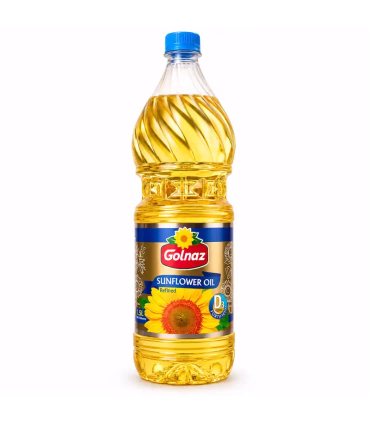 خرید روغن آفتابگردان گلناز با ویتامین D3، 1.5 لیتری | روغن سالم