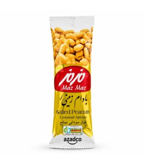 مغز بادام زمینی مزمز – طعم طبیعی و تازه | میان‌وعده‌ای سالم و خوشمزه