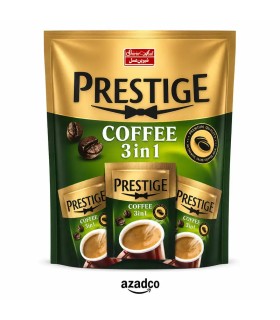قهوه فوری با پودر خامه و شکر 3x1 پرستیژ شیرین عسل - 18 گرم بسته 4عددی