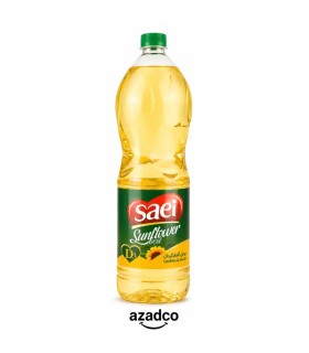 خرید روغن مایع آفتابگردان ساعی 810 گرم | بدون کلسترول، ویتامین D و E