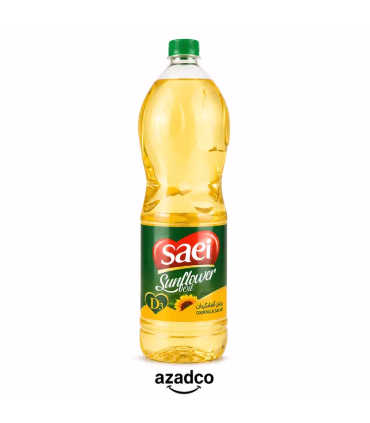 خرید روغن مایع آفتابگردان ساعی 810 گرم | بدون کلسترول، ویتامین D و E