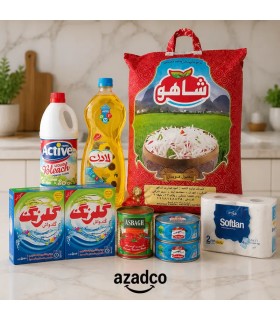 خرید سبد اقتصادی شماره ۴ آزادکو | پک