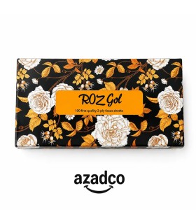 دستمال کاغذی رز گل 100 برگ