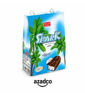 خرید شیرینی اسپارک نارگیلی روکش شکلات 400 گرم | طعم گرمسیری لوکس
