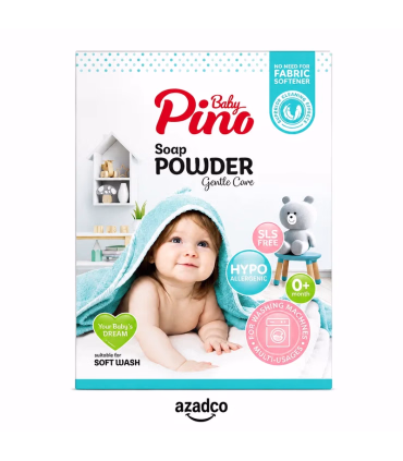 خرید پودر صابون نوزاد پینو بیبی مخصوص ماشین لباسشویی 400 گرم