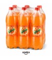 نوشابه پرتقالی  گاز دار میرندا بسته 6 عددی -1.5لیتری
