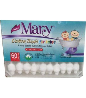 گوش پاک کن بچه ماری 60 عددی Mary