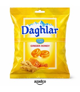 آبنبات عسل زنجبیل بدون قند شیرین عسل - 50 گرم | خوش‌طعم و بدون قند