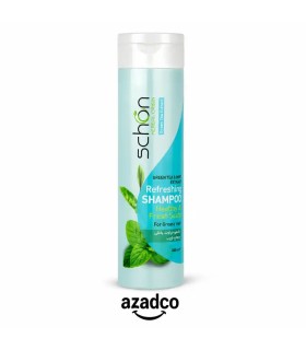 شامپو مو بانوان شون Green Tea، AMP و Mint 400 میلی | خرید آزادکو
