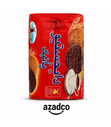 خرید بیسکویت سبوس‌دار کاکائویی پانبک آناتا ۲۲۰ گرمی | آزادکو