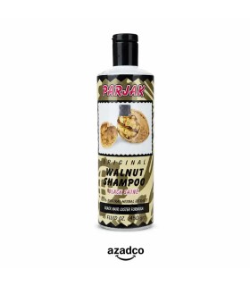 خرید شامپو تقویت کننده مو پرژک مدل گردو 450 میلی لیتر مخصوص پوست سر معمولی و حساس