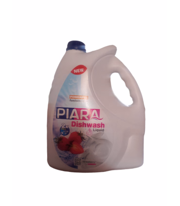 مایع ظرفشویی پیارا با رایحه توت فرنگی - 4 لیتر