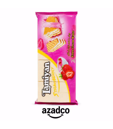 ویفر سوپر مانژ با طعم توت فرنگی لامیان پوک پوک - 330 گرم