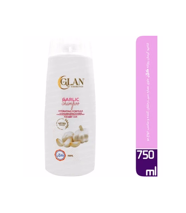 شامپو آبرسان روزانه گلان حاوی عصاره سیر - 750 گرم
