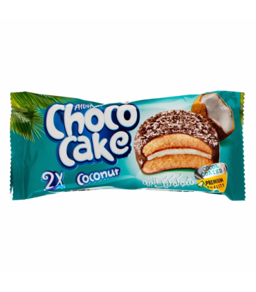شوکو کیک دوقلوی نارگیلی شیرین عسل -40 گرم
