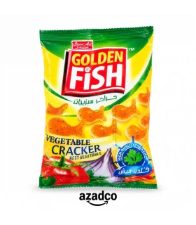 کراکر مدل ماهی سبزیجات گلدن فیش - 70 گرم