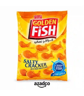 کراکر نمکی مدل ماهی طلایی گلدن فیش - 70 گرم