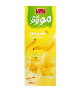 شیر موز موووشیر شیرین عسل  200 سی سی