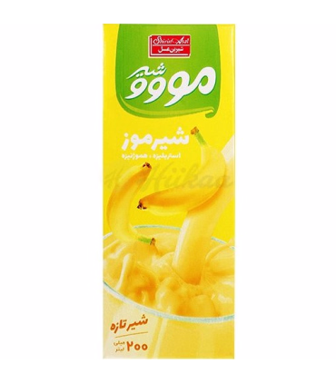 شیر موز موووشیر شیرین عسل  200 سی سی