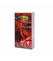 کاندوم لاتکس کلایمکس مدل 7 Magic با رایحه انار تنگ کننده  خار دار تاخیری بسته 12 عددی