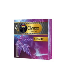 کاندوم کلایمکس مدل classic بسته 3 عددی