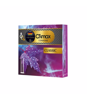 کاندوم کلایمکس مدل classic بسته 3 عددی