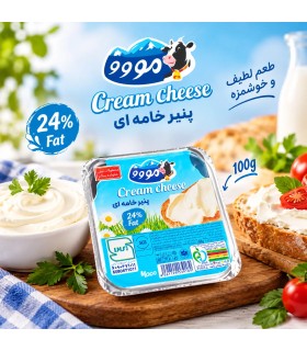 خرید پنیر خامه ای ۱۰۰ گرمی مووو شیرین عسل | قیمت پنیر موو - آزادکو