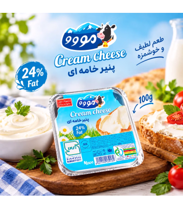 خرید پنیر خامه ای ۱۰۰ گرمی مووو شیرین عسل | قیمت پنیر موو - آزادکو