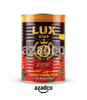 خرید رب گوجه فرنگی لوکس استار قوطی 4200 کیلویی | قیمت - آزادکو