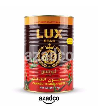 خرید رب گوجه فرنگی لوکس استار قوطی 4200 کیلویی | قیمت - آزادکو