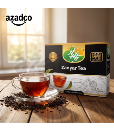 خرید چای سیاه سیلان باروتی زانیار ۱۰۰۰ گرمی | قیمت و سفارش - آزادکو
