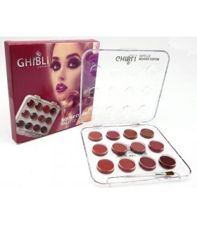 پالت رژلب با کیفیت جیبلی GHIBLI
