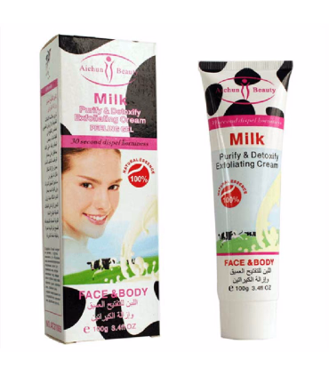 ژله لایه بردار و پاکسازی ایچون بیوتی عصاره شیر