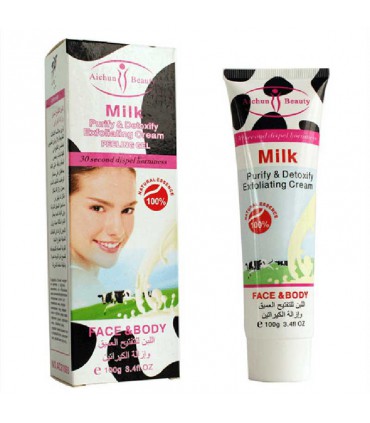 ژله لایه بردار و پاکسازی ایچون بیوتی عصاره شیر