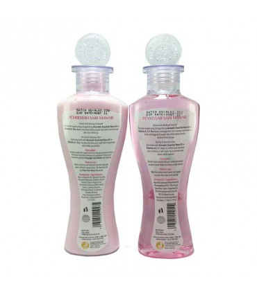 تونر و کرم تمیز کننده صورت و گردن با رایحه و عصاره گل رز مستیکا راتو mustika ratu