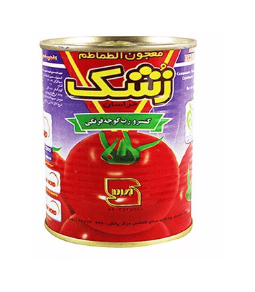 «رب گوجه فرنگی خالص زشک – بسته‌بندی کلیدار ۸۰۰ گرمی، غلظت و طعم اصیل»