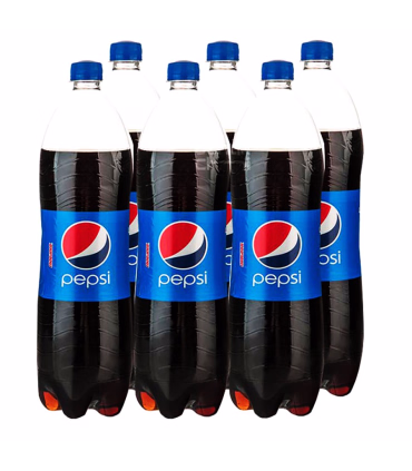 نوشابه کولا پپسی ۱٫۵ لیتری- بسته ۶ تایی