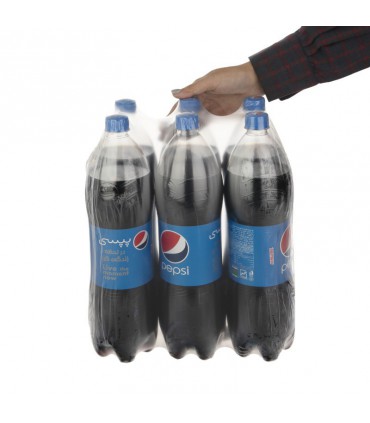 نوشابه کولا پپسی ۱٫۵ لیتری- بسته ۶ تایی