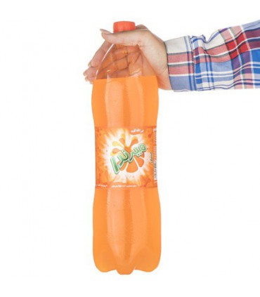 نوشابه پرتقالی  گاز دار میراندا - 1.5 لیتر