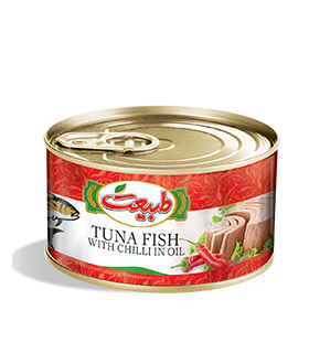 کنسرو تون ماهی فلفلی  طبیعت - 180 گرم