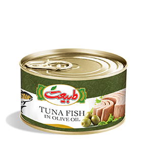 کنسرو ساده تون ماهی در روغن زیتون طبیعت - 180 گرم